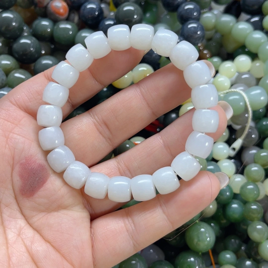 和田玉手链未镶嵌