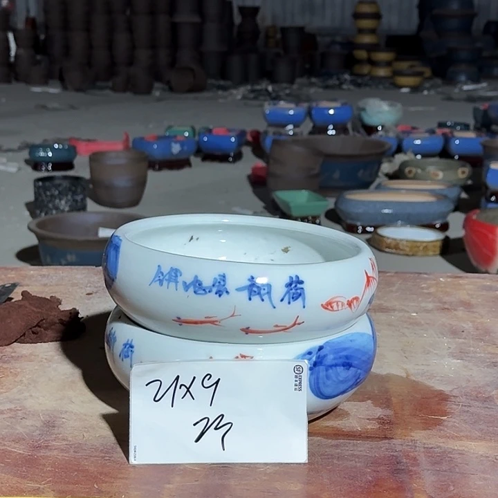 紫砂花盆手工制作54