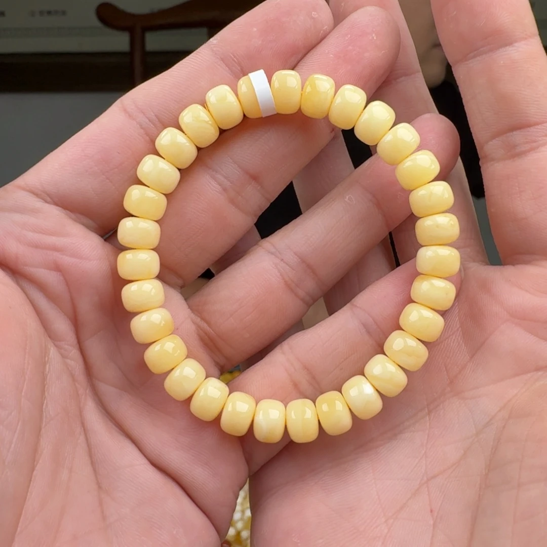 琥珀未镶嵌手链蜜蜡手串