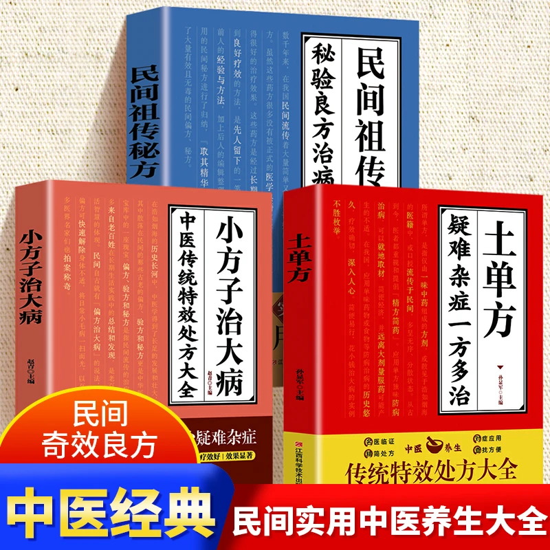 方子大全传承经典方子详细解读民间智慧结晶家庭常备实用健康书籍