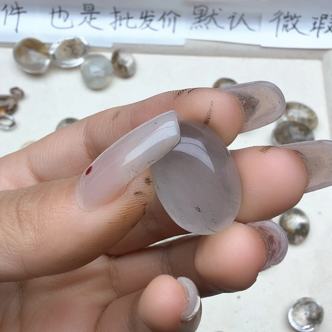 c***e未镶嵌珠宝半成品紫晶