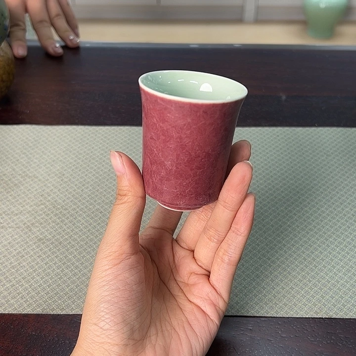 龙泉云间青瓷小米茶器