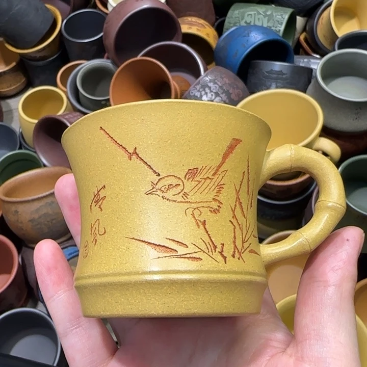 茶杯紫砂全手工紫砂