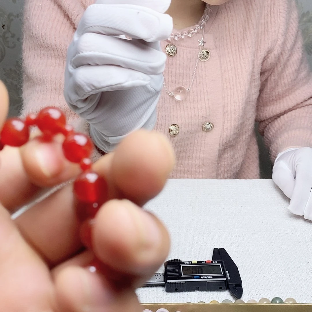 未镶嵌手链水晶红玛瑙