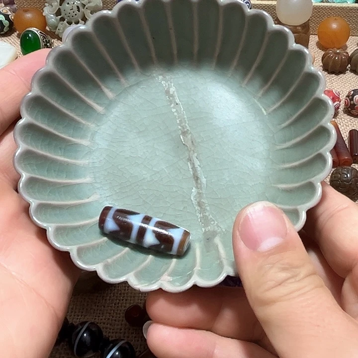 摆件霸*瓷器老物件摆件手工