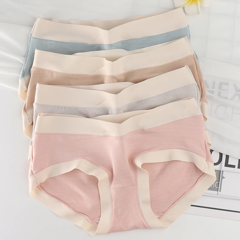 孕妇内裤女怀孕期孕早期低腰托腹中晚期大码宽松透气夏季薄款裤头