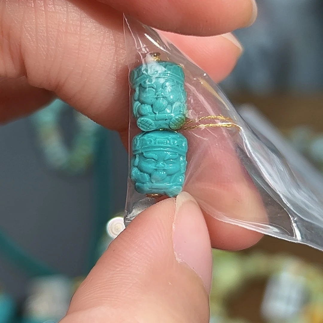 绿松石珠宝奇石未镶嵌