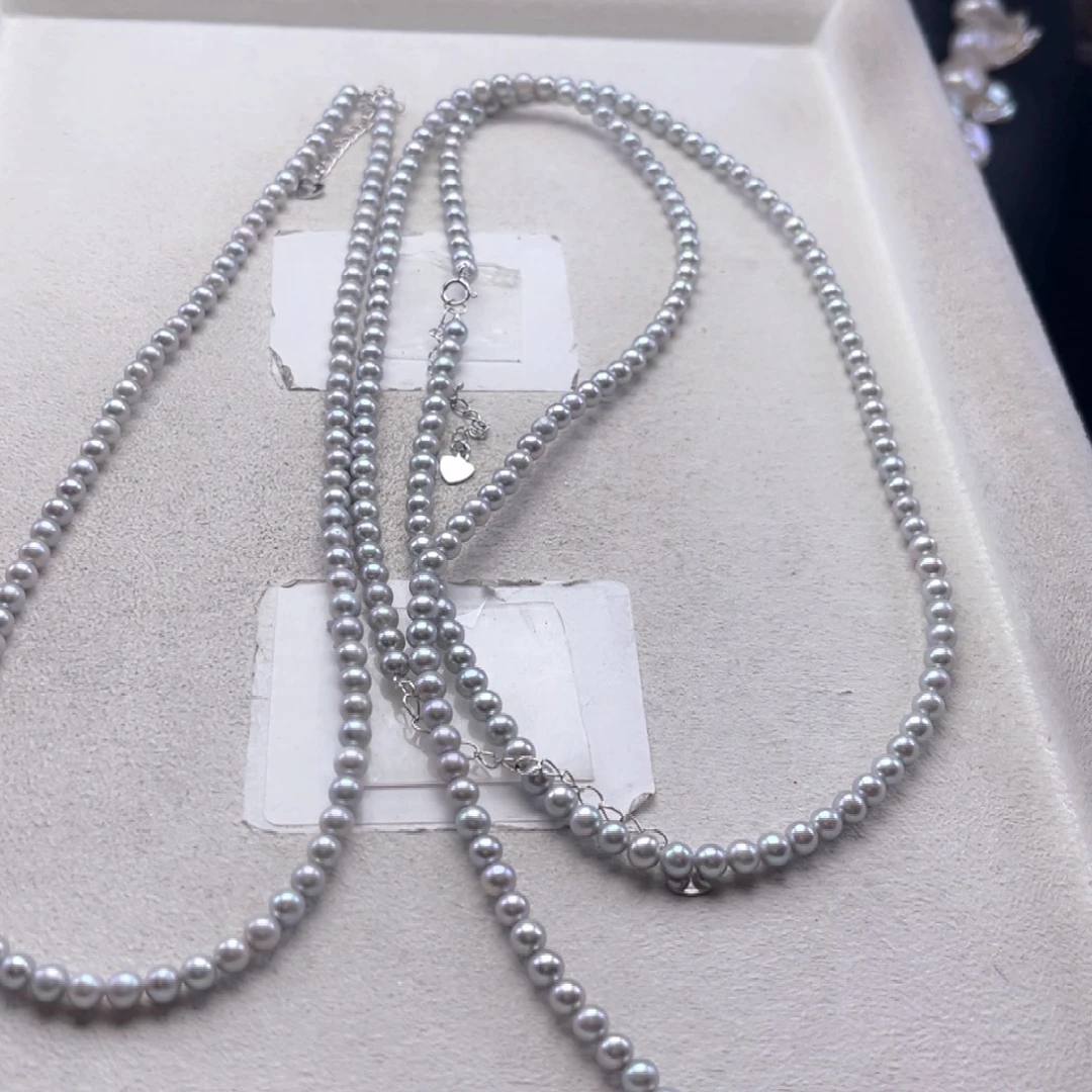 淡水珍珠项链未镶嵌【纯恬】多样性发货
