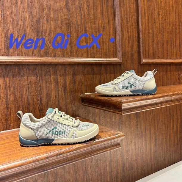 【文麒潮鞋】夏季新款男鞋显瘦百搭透气舒适韩版潮流简约男士休闲鞋