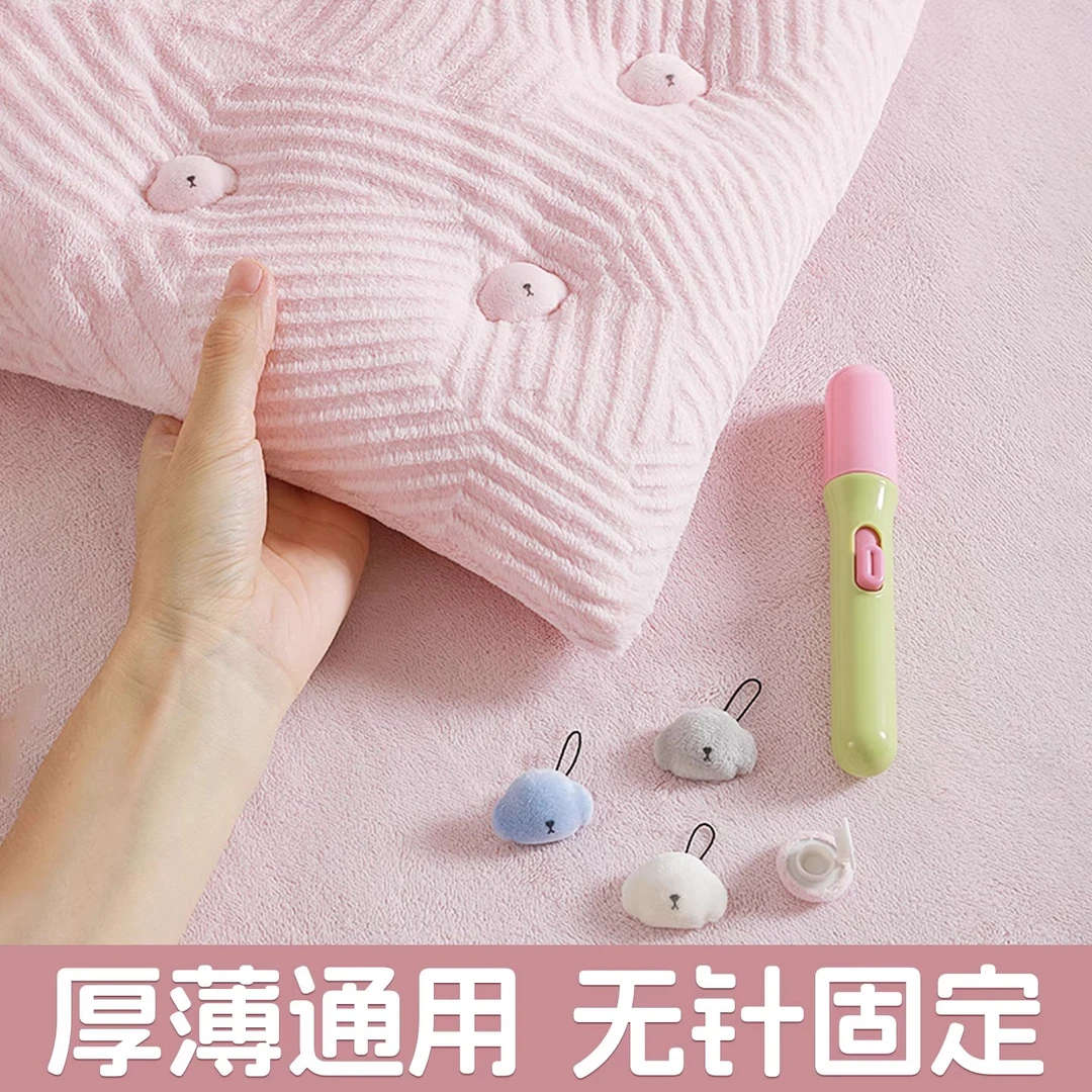 被子固定器新款无针安全隐形防跑被神器床单棉被套被罩四角固定扣