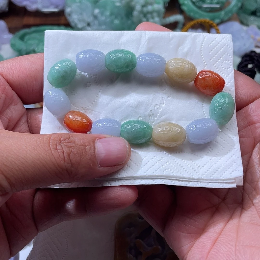 颈饰未镶嵌翡翠翡玉缘翡翠