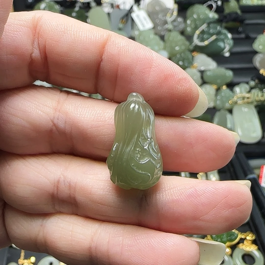 吊坠(不含链)未镶嵌和田玉