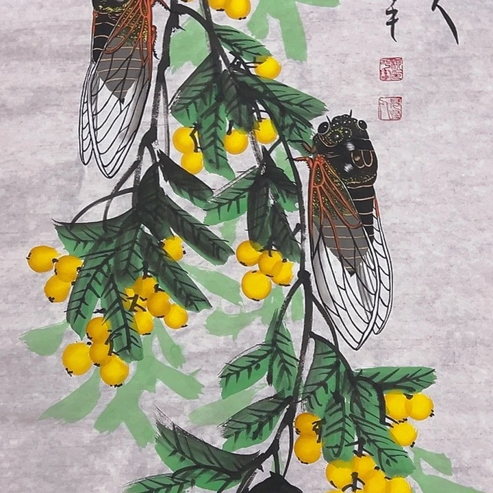 国画老师纯手绘作品欣赏