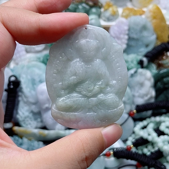 吊坠(不含链)未镶嵌翡翠1