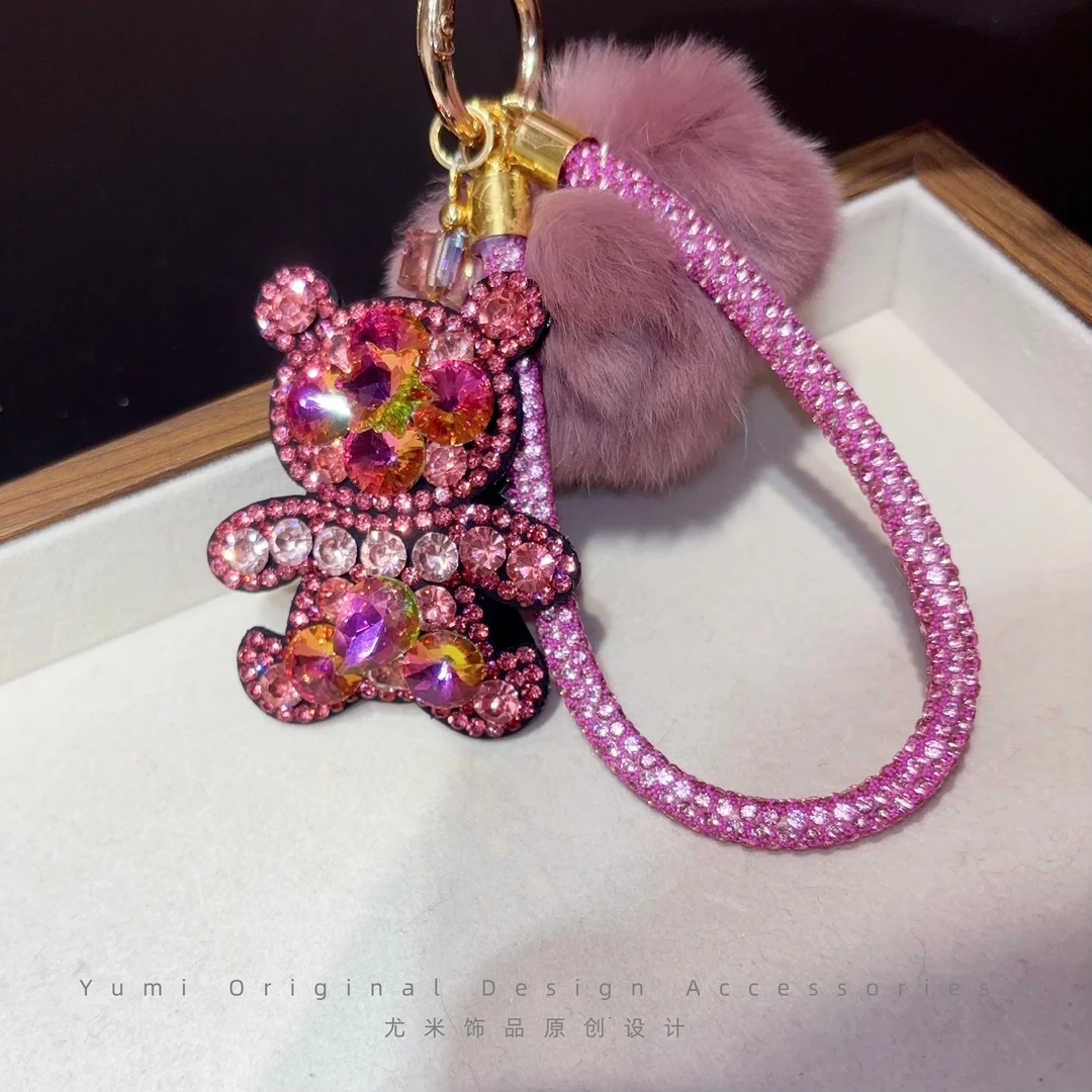 尤米原创设计手机链高端女款防丢手机挂链绳节日百搭礼物L3080