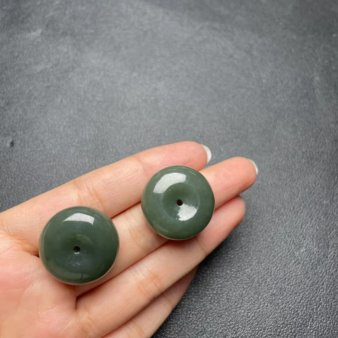 【玉经纶】-00062343/Z22-和田玉平安扣吊坠-多样性发其一