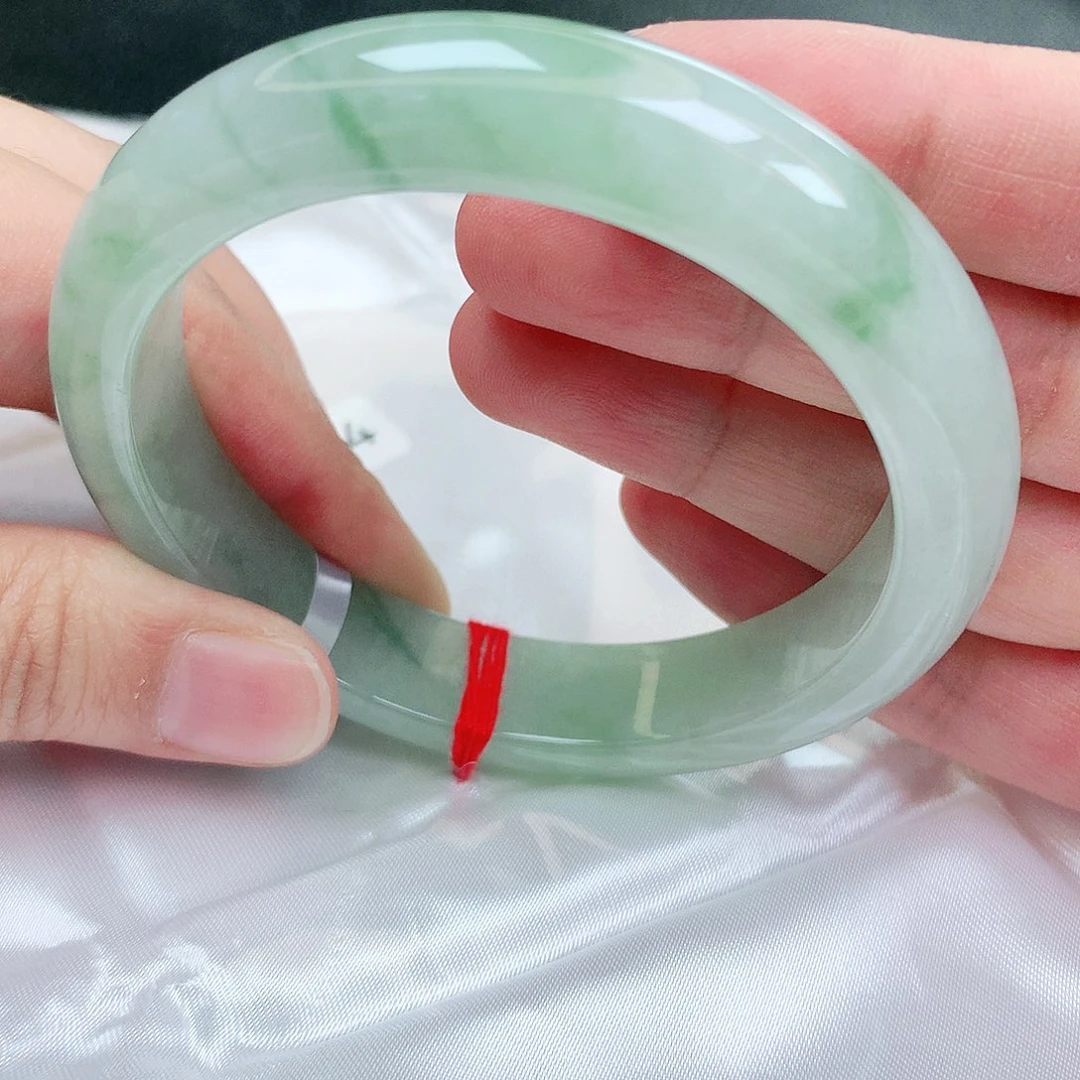 翡翠未镶嵌手镯缅甸天然a货翡翠手镯