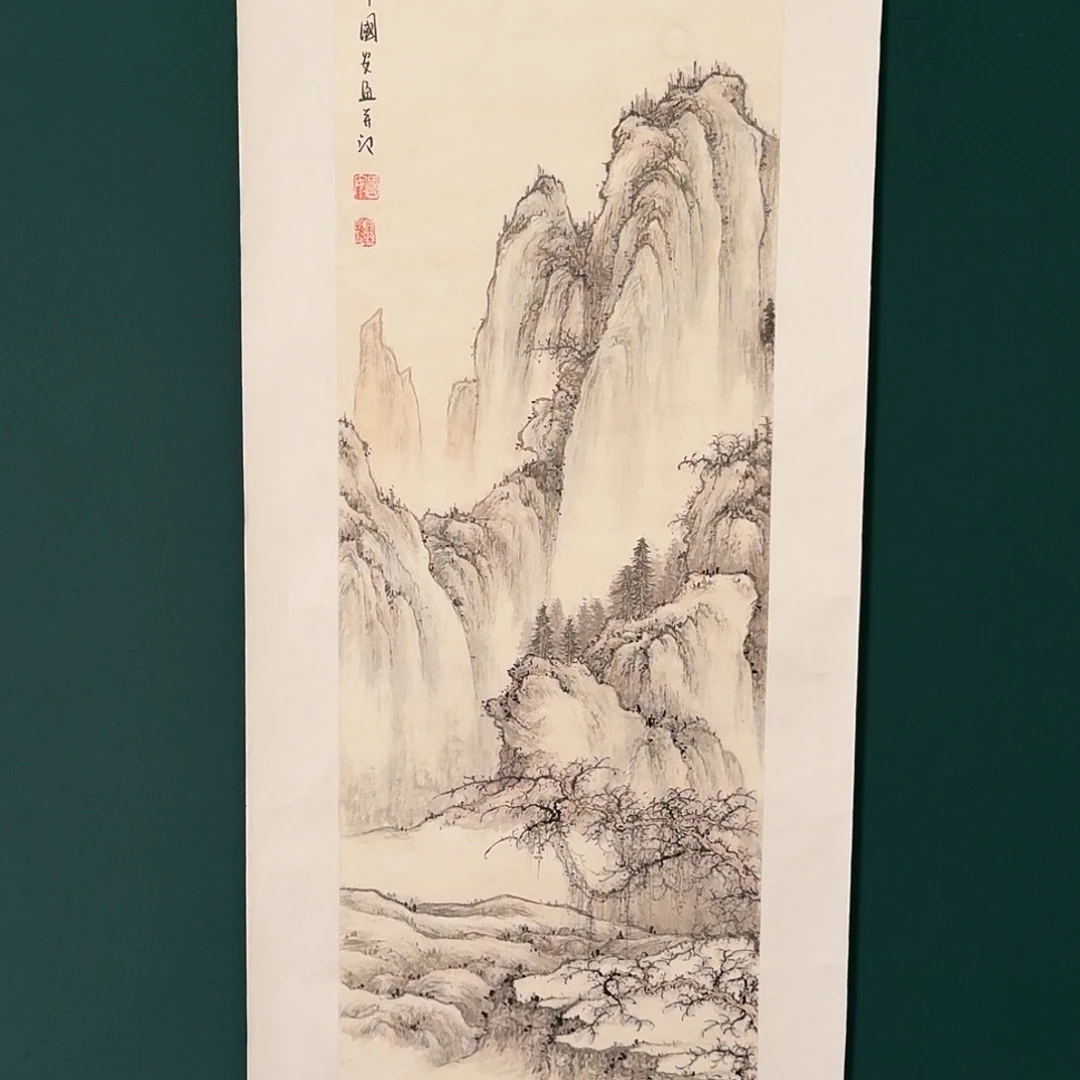 国画丁国安老师的作品