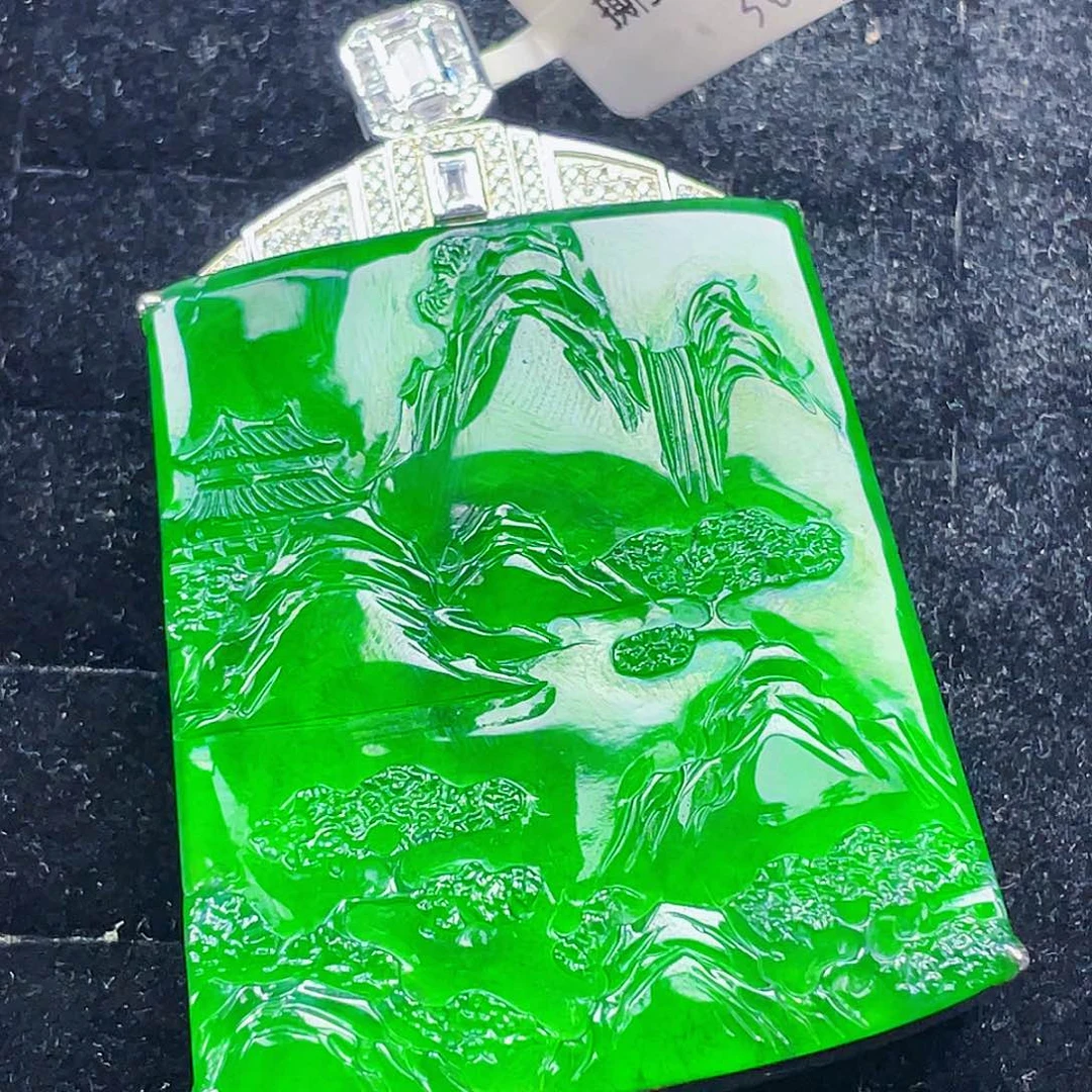 颈饰未镶嵌翡翠24