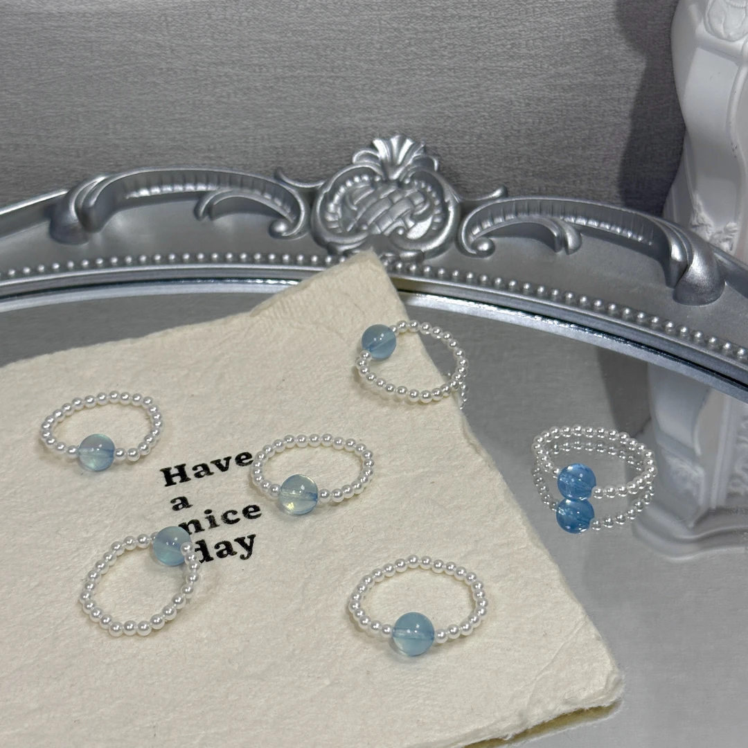 《海蓝宝宝》海蓝宝戒指