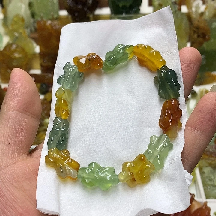 蛇纹石玉未镶嵌珠宝半成品