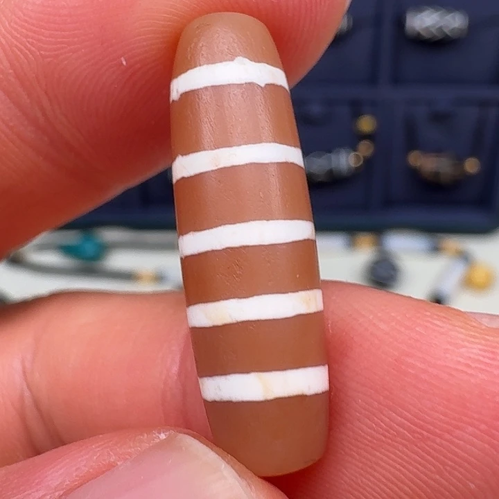 玛瑙/玉髓千岁红玉髓线珠未镶嵌