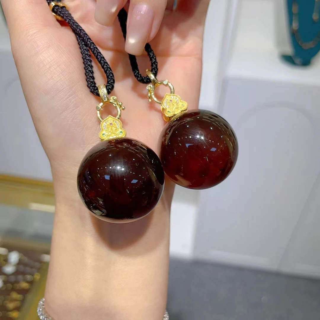 【李哥推荐】缅甸紫罗兰琥珀单珠29m左右@XL51226094@多样性发一