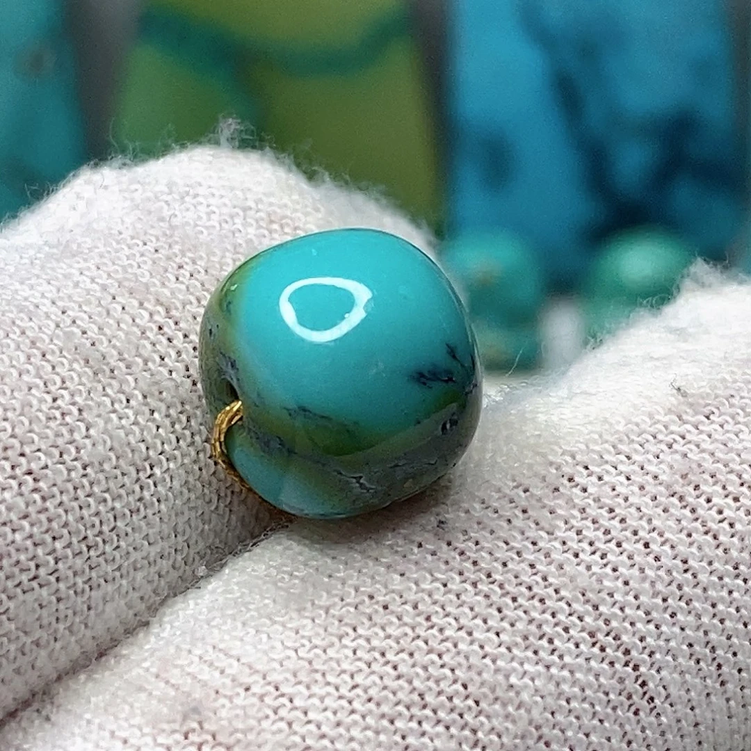 绿松石未镶嵌天然原矿 地大质检