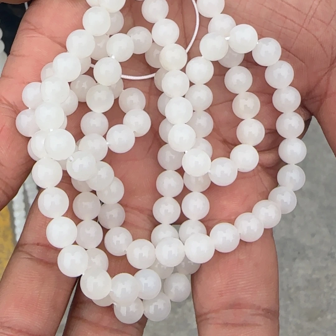 和田玉未镶嵌颈饰卡8.  108