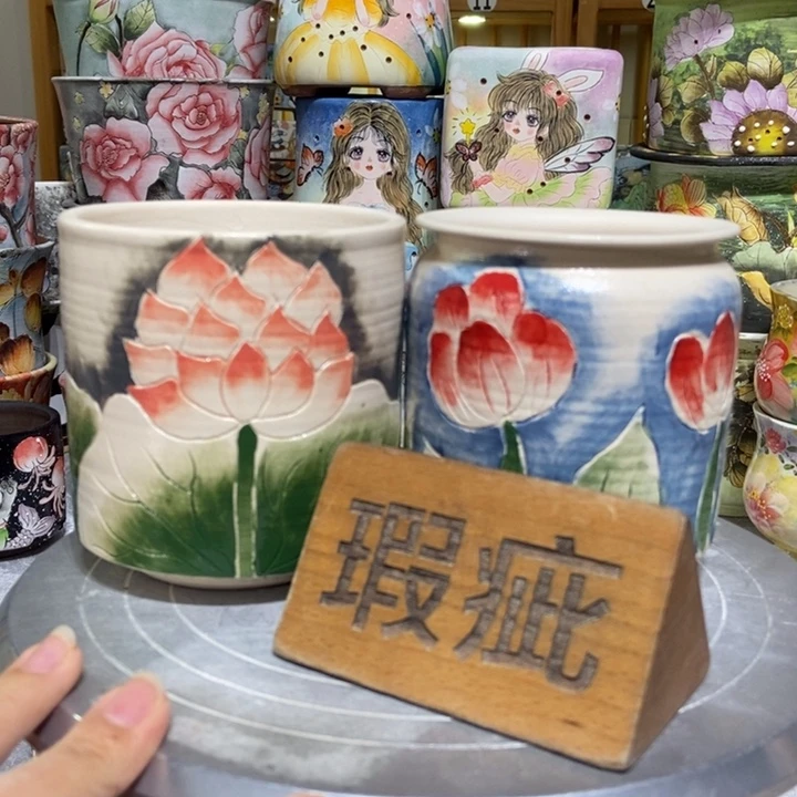 景德镇艺术手绘作品