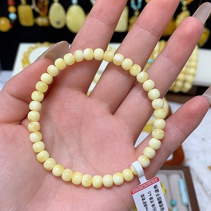 手链蜜蜡未镶嵌蜜蜡手串