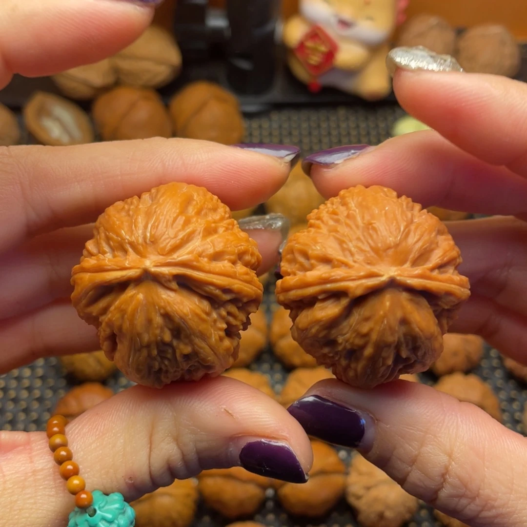 吊坠文玩核桃37尺全品闷尖狮子头0002