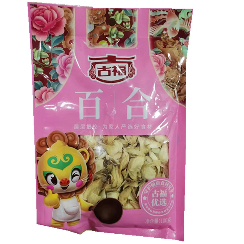 古福百合干100g干货包邮无硫干百合片食用非新鲜野生