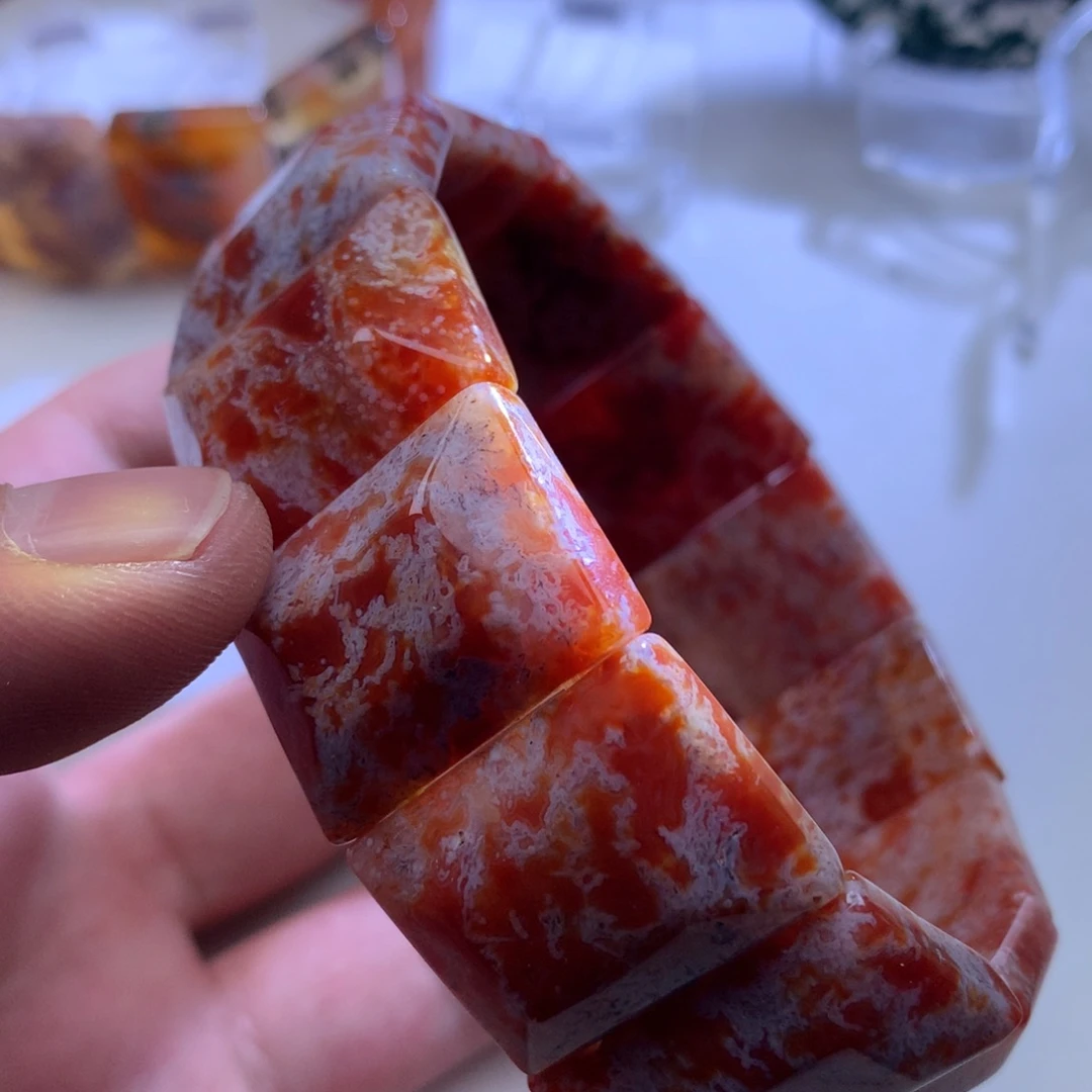 玛瑙/玉髓颈饰未镶嵌大***影