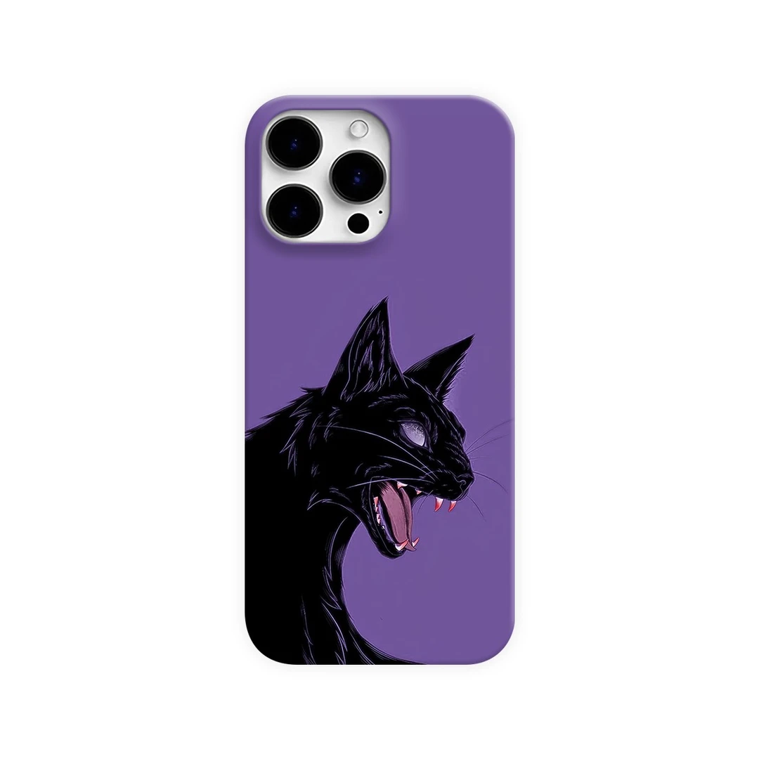 玄猫出没手机壳适用苹果15promax华为mate荣耀vivo小红米oppo一加