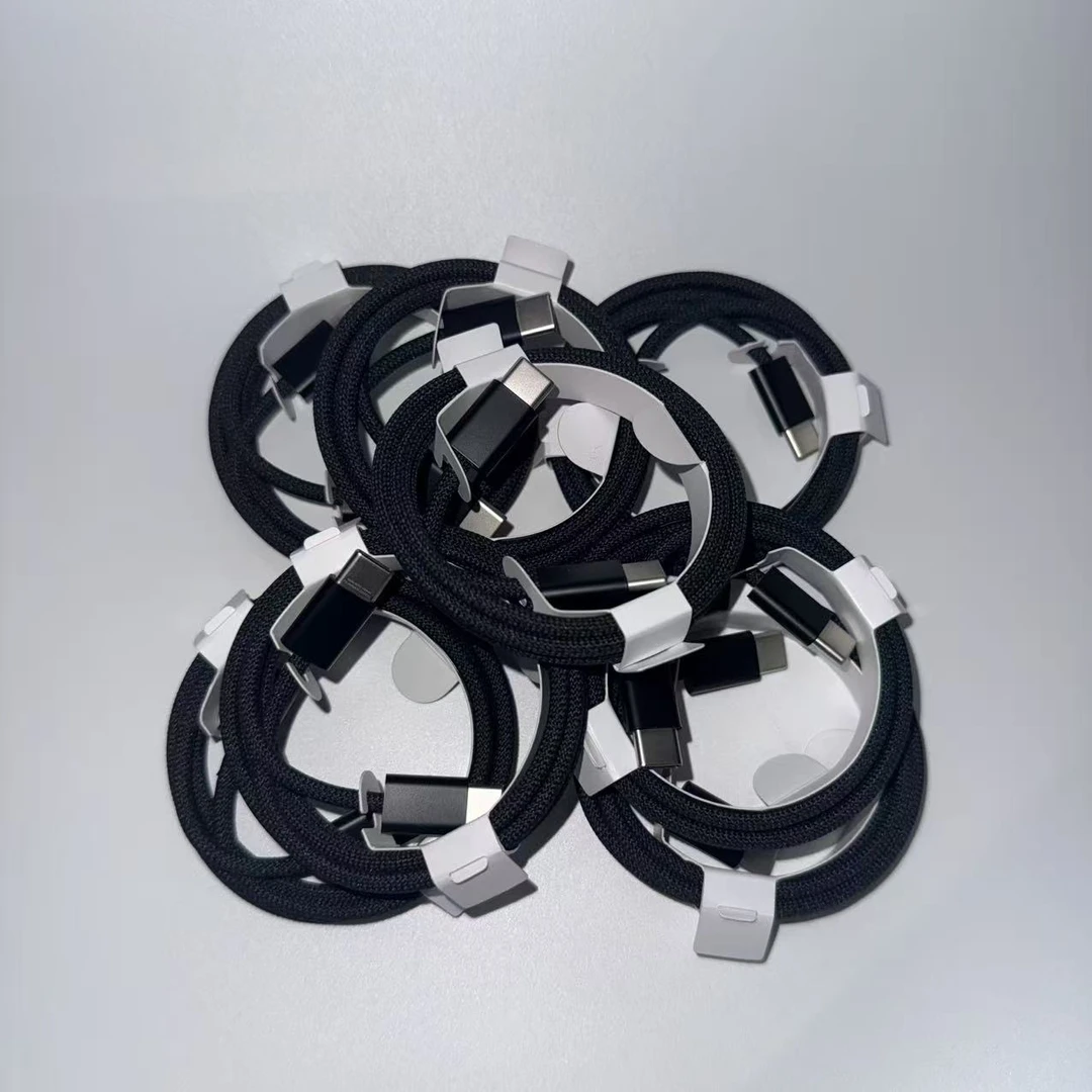 99新 Apple/苹果 双C口黑色织数据线适用iPhone16/15ipad快充充电