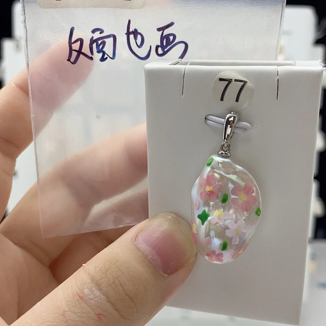 淡水珍珠颈饰合金