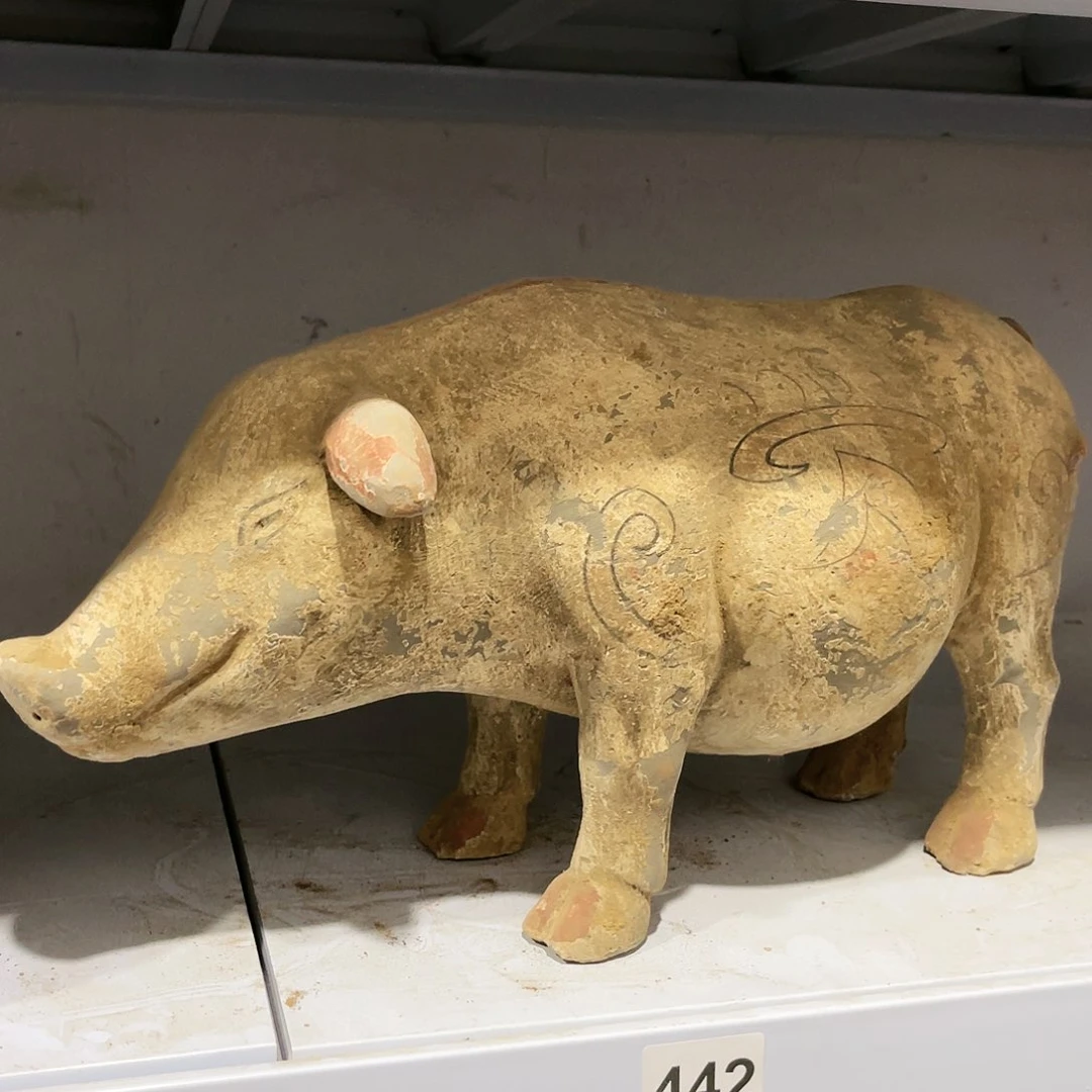 喜*瓦当摆件瓦当摆件