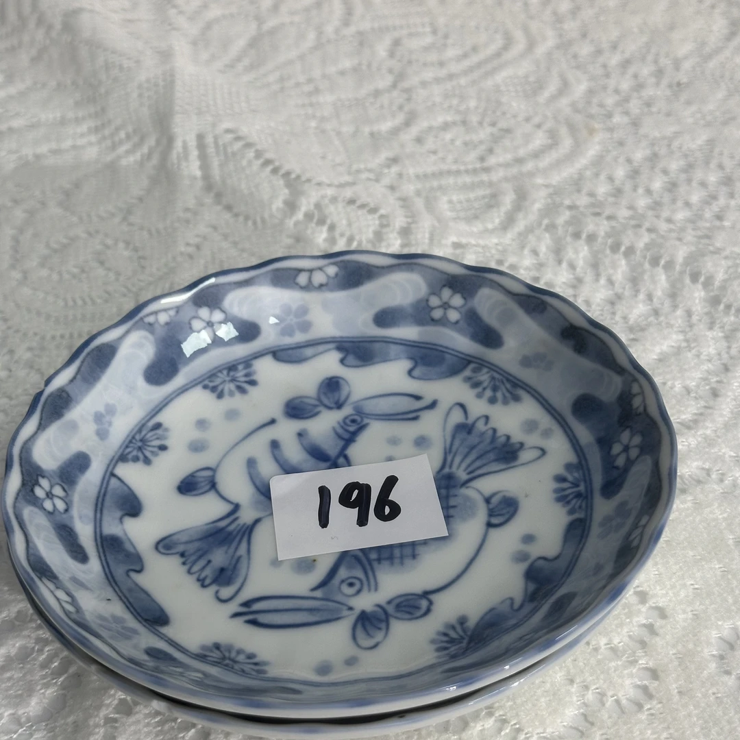 196号孤品高端中古日瓷回流拍下备注标签序号香兰社深川制九谷三