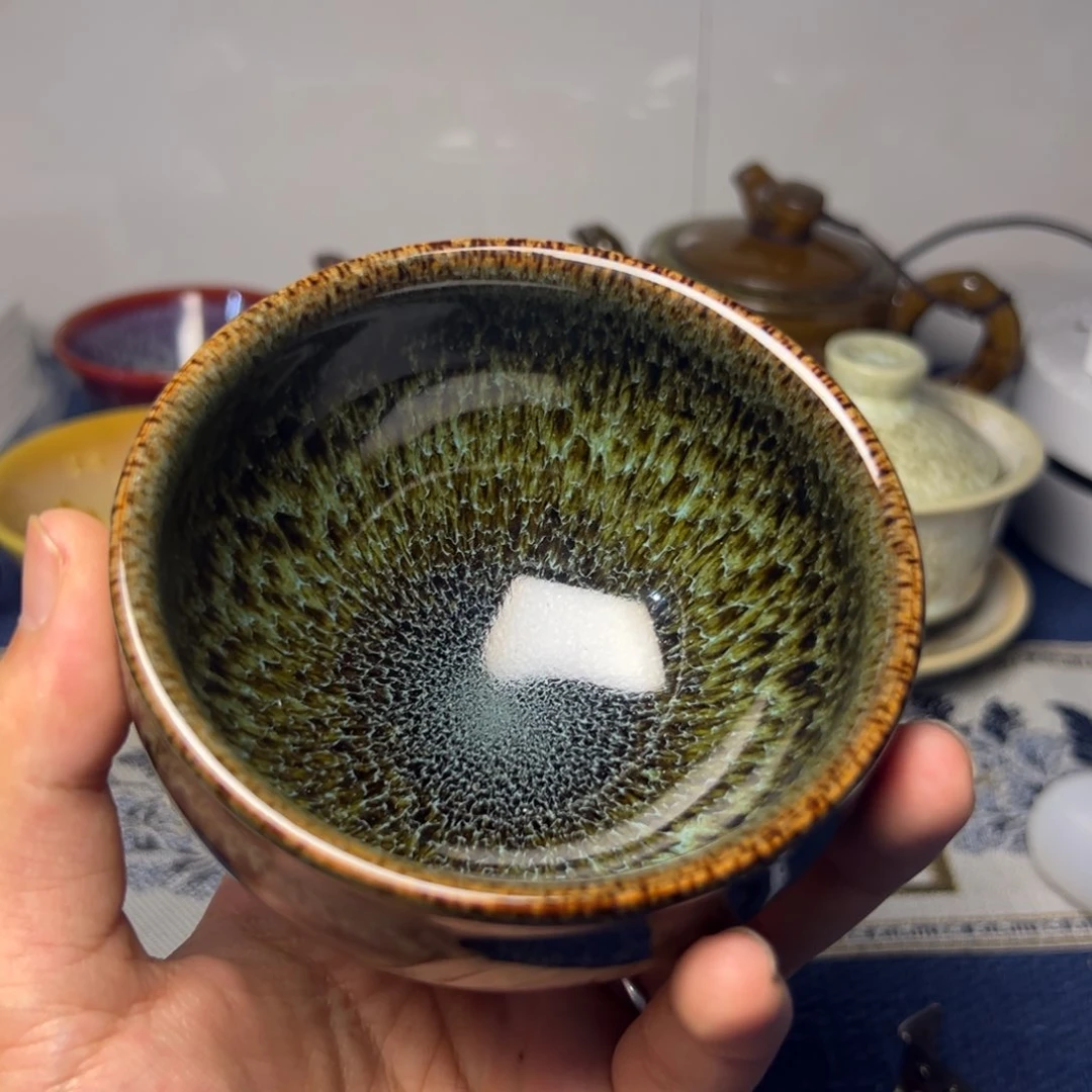 建阳建盏喝茶主人杯