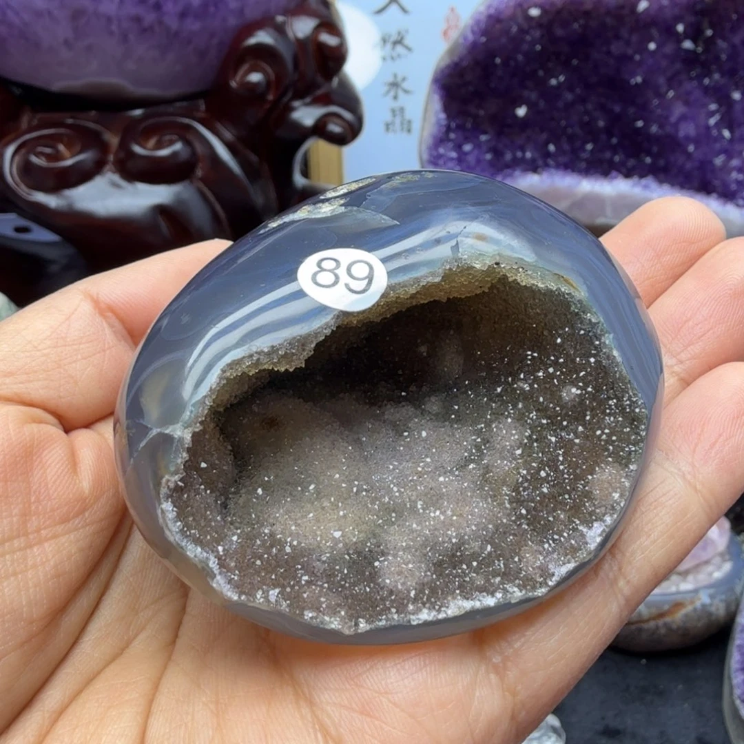 珠宝半成品未镶嵌紫晶