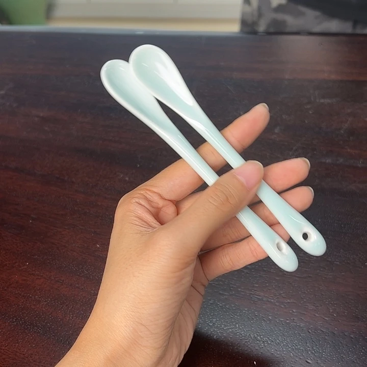 龙泉云间青瓷小米茶器