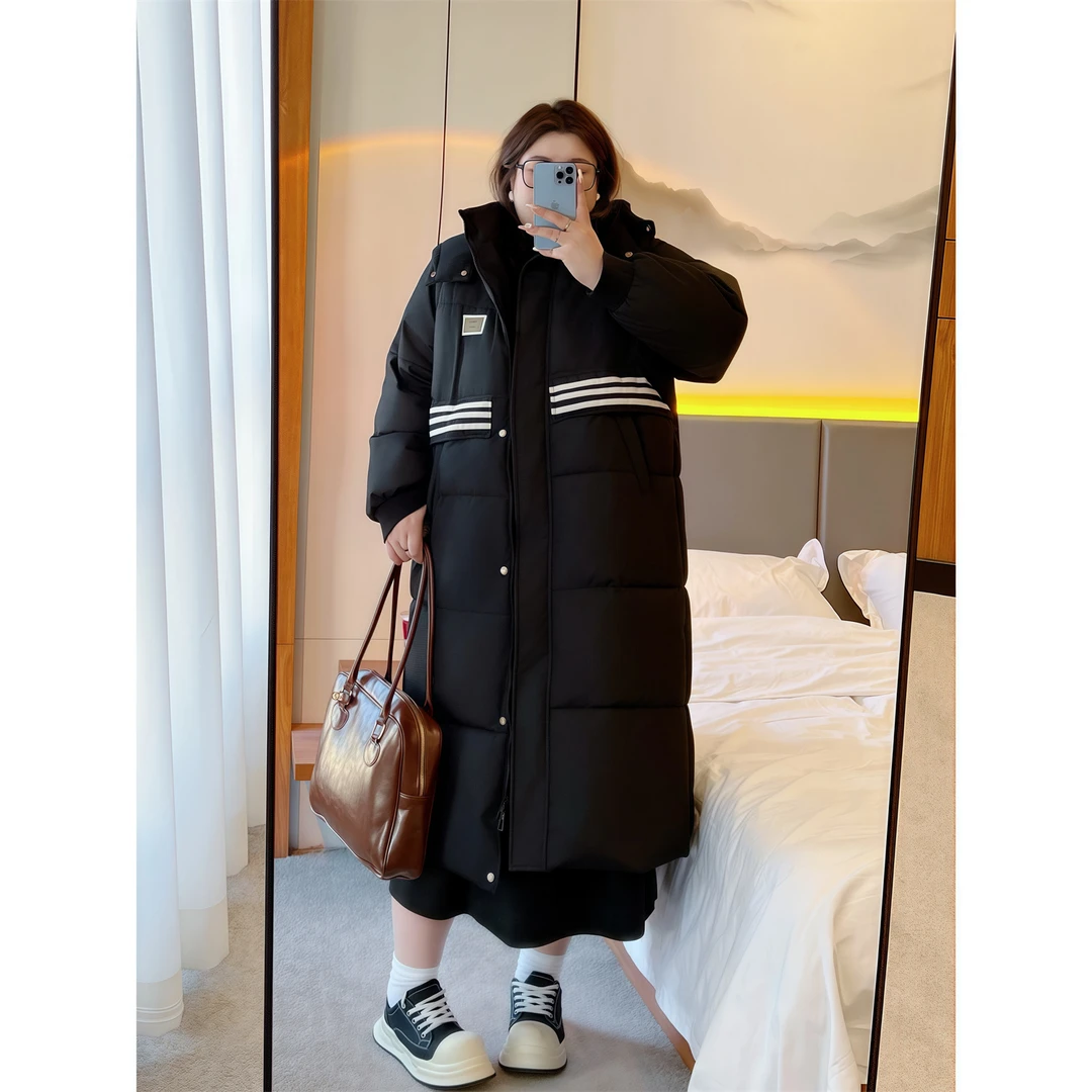 断码捡漏~白茶日记 / 快速出门公式长款棉服12043花契