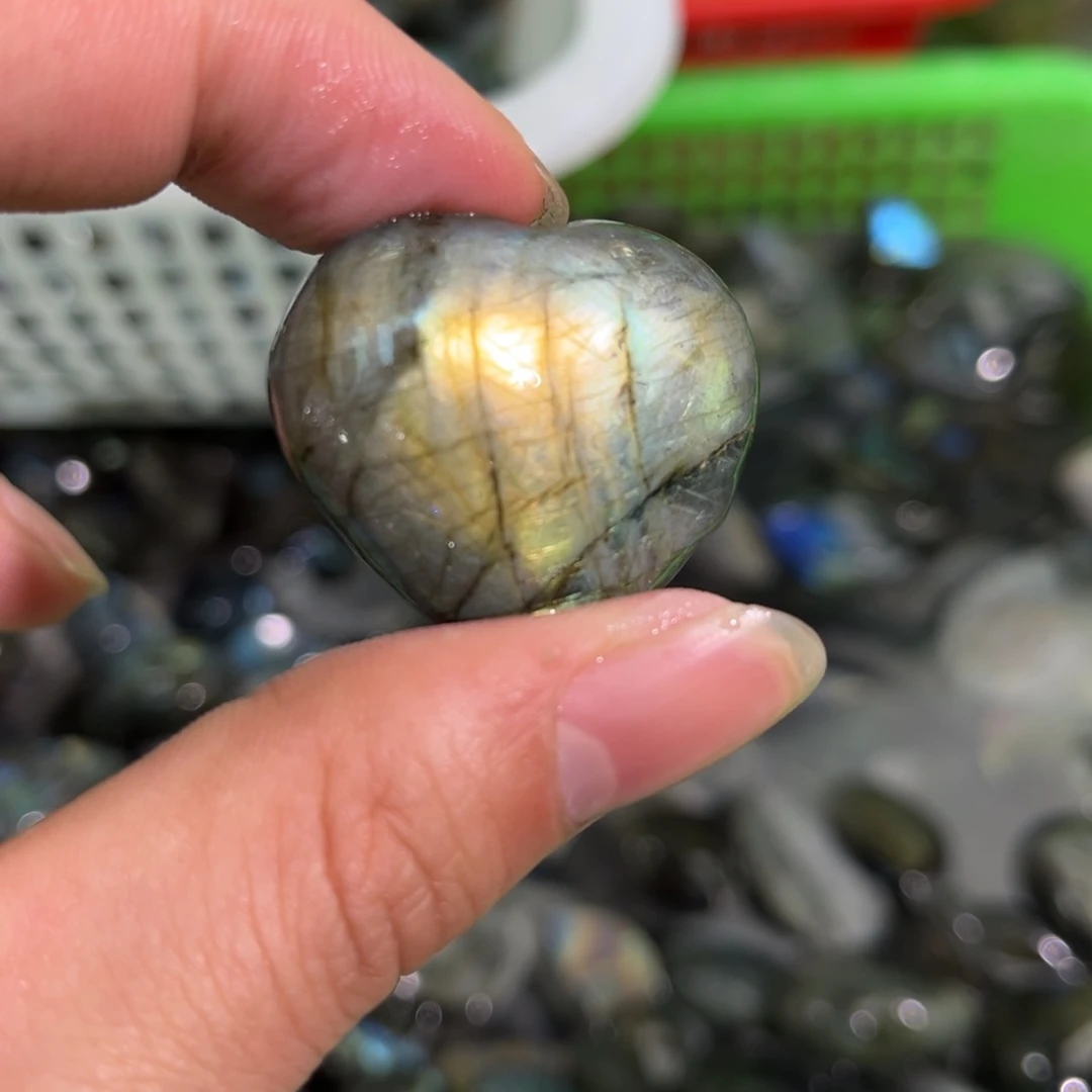 拉长石吊坠未镶嵌小*梨