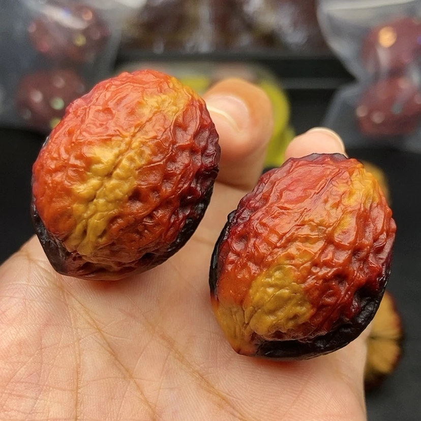 【闪购商品】把件文玩核桃37尺蟒纹龙蛋