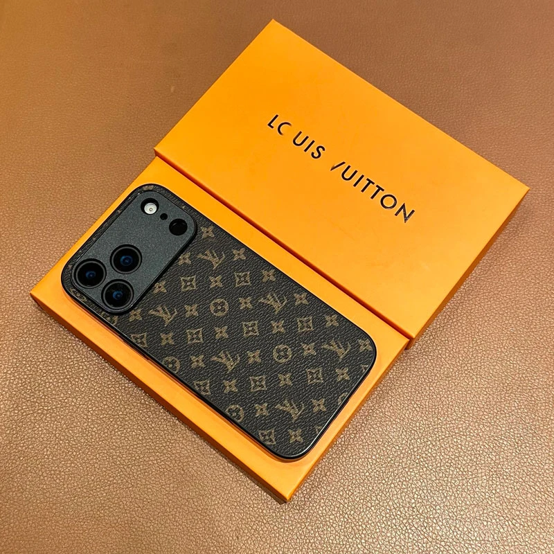 奢华老花苹果17Promax手机壳iPhone16pro新款15女14防摔13男17air