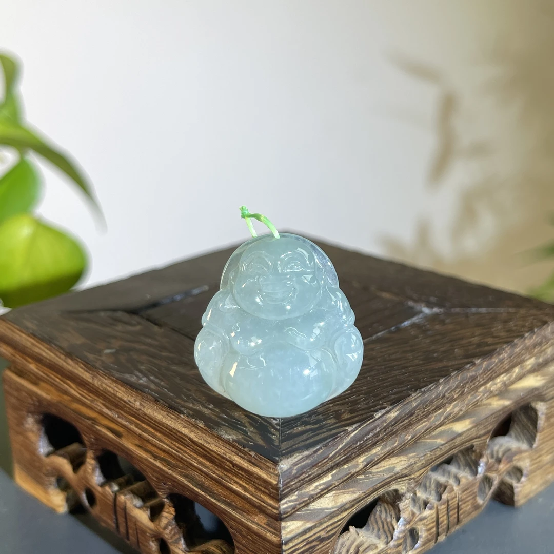 JCB25-59 天然缅甸A货翡翠 佛公