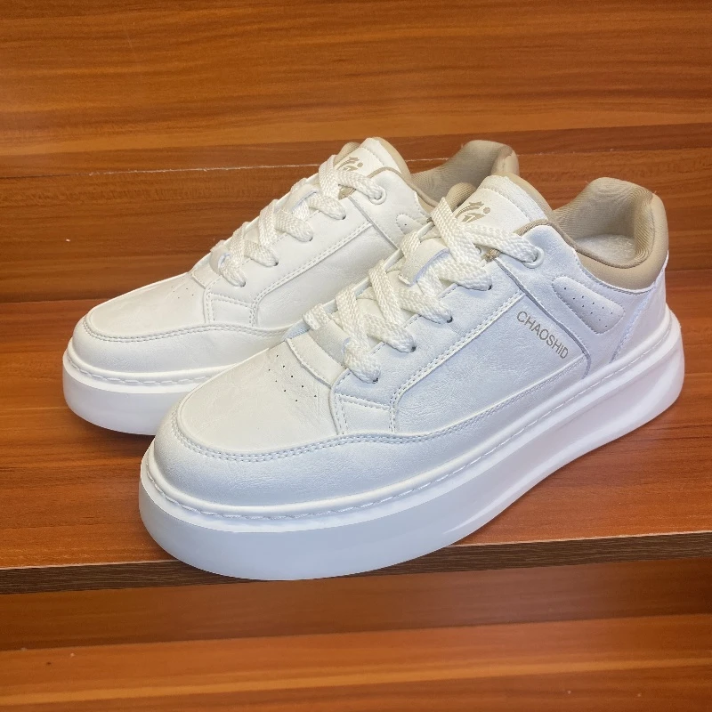 爆款男士欧若风穿搭板鞋休闲鞋厚底时尚百搭板鞋韩版潮鞋子