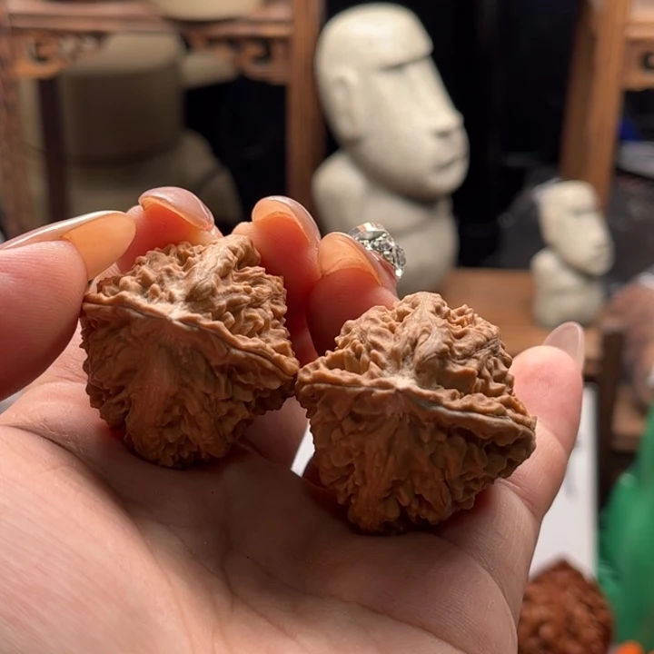 文玩核桃把件楸大胖98