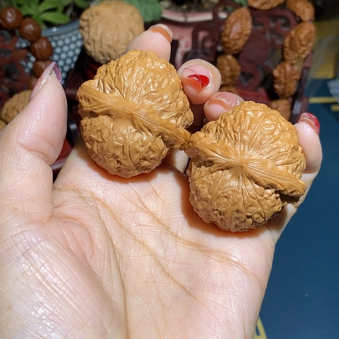 文玩核桃把件40.5南瓜墩